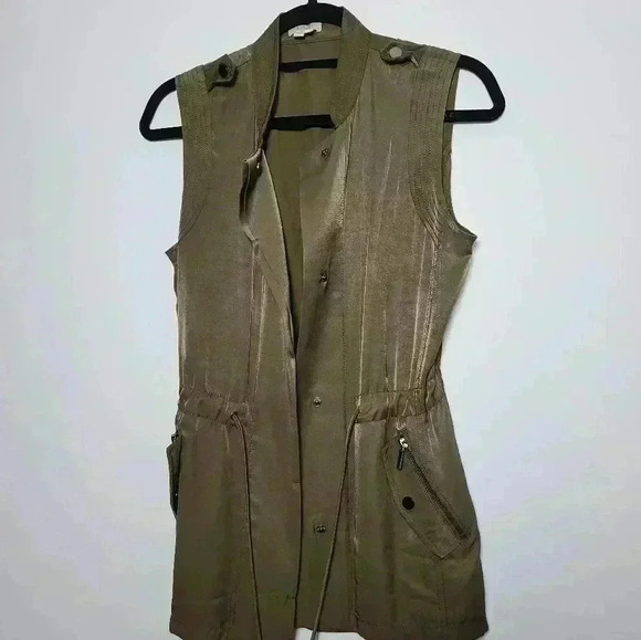 A. Moss Green Jacket & Vest combo Size XSmall - Picture 5 of 16